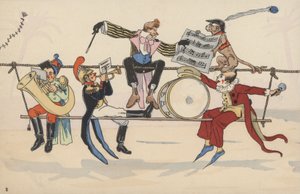 Scène de cirque, d
