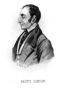 Claude Henri de Rouvroy, Comte de Saint-Simon - French School