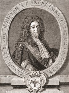Claude Le Blanc, 1669-1728. Officiel royal français de l