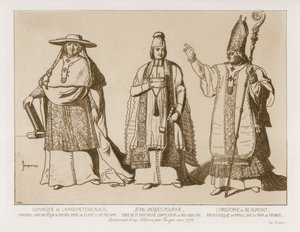 Tenue cléricale, dessins d