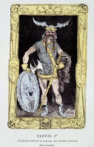 Clovis 1er - dans "Histoire de France Tintamarresque" par Touchatout - French School