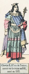 Clovis III - French School