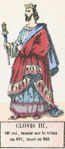 Clovis III - French School
