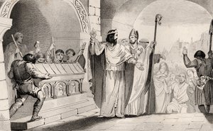Clovis II (635-57) vendant de l