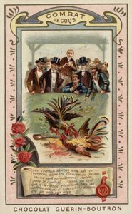 Combat de coqs - French School