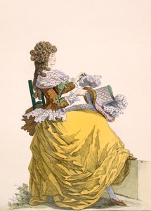 Colinette, planche n°315 de Galeries des Modes et Costumes Français, c.1778-87 - French School