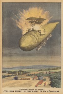 Collision entre un dirigeable et un avion en Autriche - French School