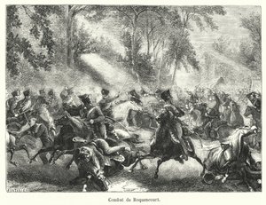 Combat de Roquencourt - French School