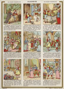 Bande dessinée - Aladdin - French School