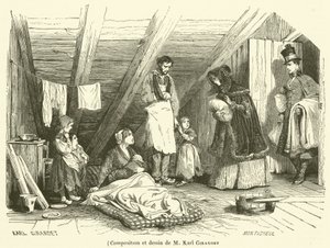 Composition et dessin de M Karl Girardet - French School