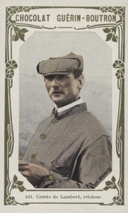 Comte de Lambert, aviateur - French School