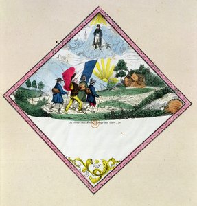 Souvenir de conscription, 1848 - French School