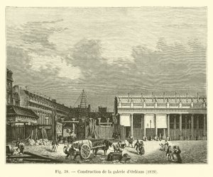 Construction de la galerie d