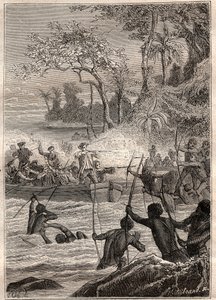 Continued with arrows: Voyage de Philip Carteret ou Philippe de Carteret (1733-1796) dans les îles de Santa Cruz, notamment sur l