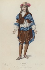 Corneille, La Veuve, Acte III, Scène III - French School
