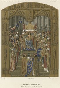 Couronnement de Charles VI - French School