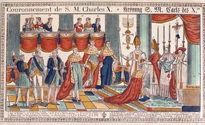 Couronnement de Charles X (1757-1836) à Reims, 29 mai 1825