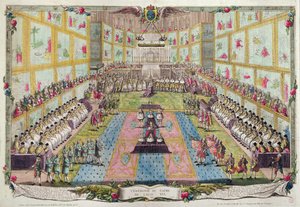 Couronnement de Louis XVI à la cathédrale de Reims le 11 juin 1775