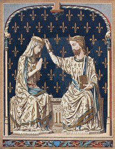 Couronnement de la Vierge en ivoire - French School