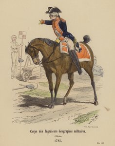 Corps des Ingénieurs Géographes militaires, Officier - French School
