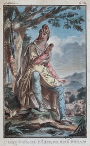 Costume pour Paris en tant que berger sur le mont Ida