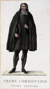 Costume de frère cordonnier, ancien costume - French School