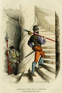 Costume du garde du prévôt, suivi d