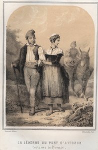 Costumes de Provence - La légende du pont d