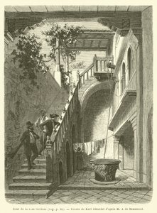 Cour de la casa Goldoni - French School