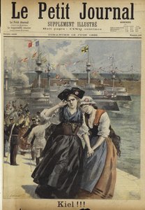 Couverture de Le Petit Journal, 16 juin 1895 - French School