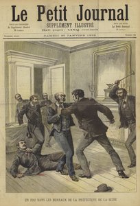 Couverture du Petit Journal, 30 janvier 1892 - French School