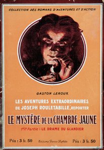 Couverture du livre « Le mystère de la chambre jaune » - French School