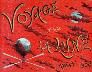 Couverture du livre « Voyage dans la lune avant 1900 » par A. de Ville d