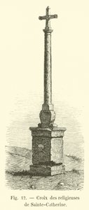 Croix des religieuses de Sainte-Catherine - French School