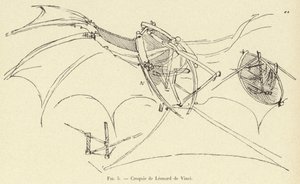 Croquis de Léonard de Vinci