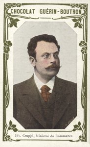 Cruppi, Ministre du Commerce - French School