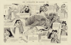 Cueillette des baisers - French School