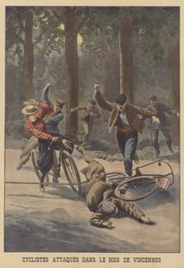 Cyclistes attaqués dans le Bois de Vincennes à Paris - French School