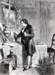 Daguerre découvre la sensibilité à la lumière de l