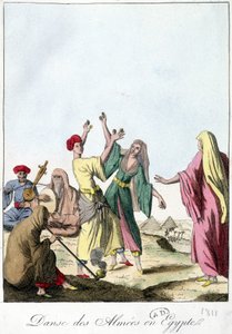Danse des Almies en Égypte. 1811 - French School