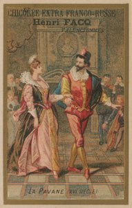 Danser la Pavane, 16ème siècle - French School
