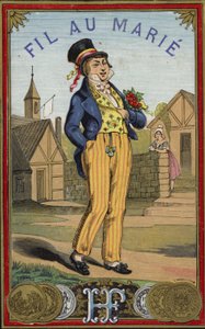 Gentilhomme élégant en promenade