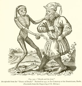 La mort et le Juif - French School