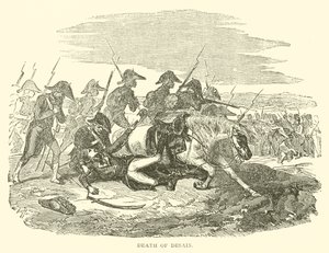 Mort de Desaix - French School