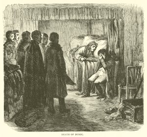 Mort de Duroc (gravure) - French School