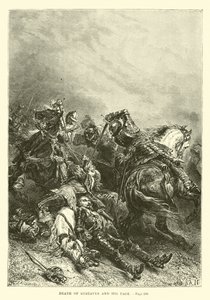 Mort de Gustave et de son page - French School