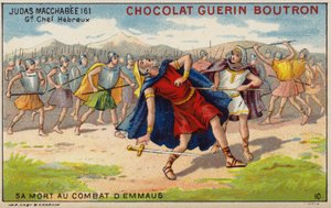 Mort de Judas Maccabée à la bataille d