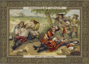 Mort du maréchal Turenne à la bataille de Salzbach, 27 juillet 1675