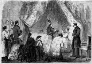Mort du prince Jérôme Bonaparte - French School