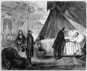 Mort du comte de Cavour, 6 juin 1861 : le roi d